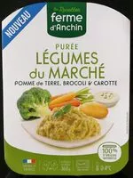 Mängden socker i Purée légumes du marché