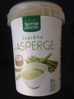 Mängden socker i Soupe de légumes Suprême Asperge, pot