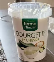 Mängden socker i Soupe courgette et chèvre
