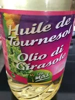 Mängden socker i Huile de tournesol