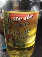 Mängden socker i Huile de colza