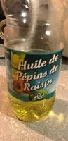 Mängden socker i Huile De Pépins De Raisins