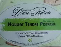 Mängden socker i Nougat tendre pistache