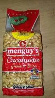 Mängden socker i Cacahuètes grillées et salées