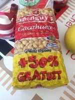 Mängden socker i Cacahuètes