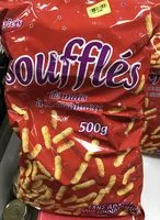 Mängden socker i Soufflés de maïs à la cacahuète