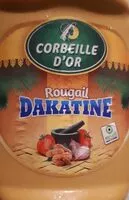 Mängden socker i Rougail dakatine