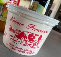 Mängden socker i Crème fermière