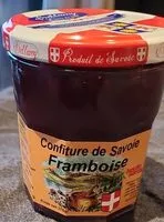 Mängden socker i Confiture de Savoie Framboise