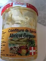 Mängden socker i Confiture de Savoie - Abricot Bergeron