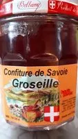 Mängden socker i Confiture de groseilles