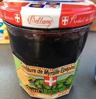 Mängden socker i Confiture de myrtille
