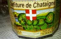 Mängden socker i Confiture châtaigne