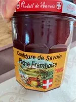 Mängden socker i Confiture de Savoie Pêche Framboise