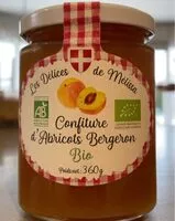 Mängden socker i Confiture d’abricots Bergeron