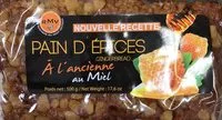 Mängden socker i Pain d'épices à l'ancienne au miel