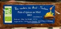 Mängden socker i Pain d'épices au Miel