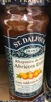 Mängden socker i Rhapsodie de fruit abricots extra