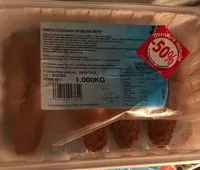 Mängden socker i Panes au colin alaska