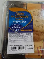 Mängden socker i filets de limande du nord meuniere