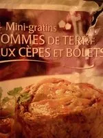 Mängden socker i Mini Gratin Pdt aux Cèpes et Bolets
