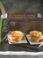Mängden socker i Mini gratin pomme de terres aux cepes et bolets