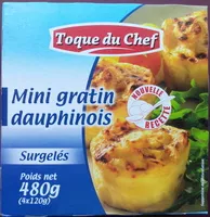 Mängden socker i Mini gratin dauphinois
