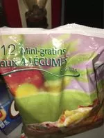 Mängden socker i Gratin de legumes