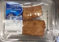Mängden socker i Filets de colin d'Alaska
