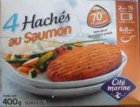 Mängden socker i 4 Hachés au Saumon