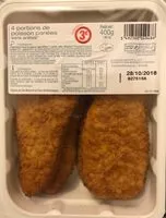 Mängden socker i Portions au Poisson Pané