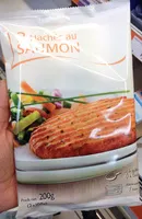 Mängden socker i Hachés au saumon
