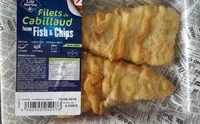 Mängden socker i Filets de cabillaud façon Fish&Chips