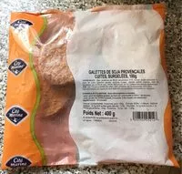 Mängden socker i Galettes de soja provençales cuites
