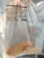 Mängden socker i Filet de merlan panes surgeles