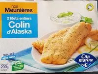 Mängden socker i Filet de colin d Alaska meunieres