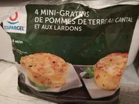 Mängden socker i Gratins de pomme de terre au cantal et aux lardons