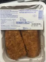 Mängden socker i Pieces panes au poisson