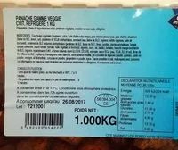Mängden socker i Panaché Gamme Veggie Cuit, Réfrigéré