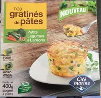 Mängden socker i Nos gratinés de pâtes