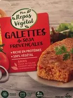 Mängden socker i Galettes de soja provençales