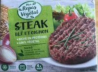 Mängden socker i Steak Blé et Oignon