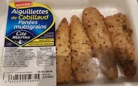 Mängden socker i Aiguillettes de cabillaud panées multigrains