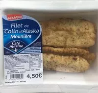 Mängden socker i Filet de colin d’akaska meuniere