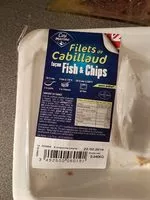 Mängden socker i Filets de cabillaud façon fish & chips