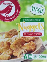 Mängden socker i Nuggets de trigo y cebolla