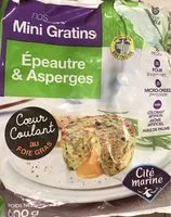 Mängden socker i Mini gratins Épeautre & Asperge