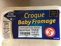 Mängden socker i Croque baby fromage