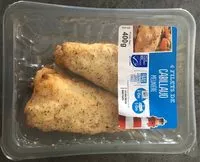 Mängden socker i Filets de cabillaud meuniere