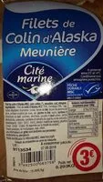 Mängden socker i Filets de Colin d'Alaska